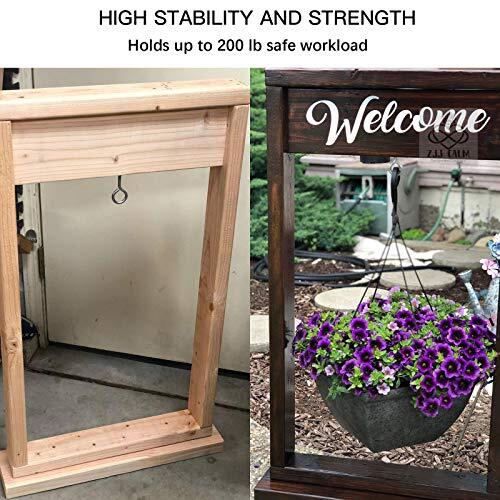 Aazon.co: OUSCHR 5 Inches Screw Eyes, Heavy Duty Screw Eye Hooks