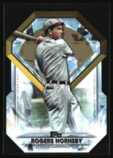 2022 Topps Update Diamond Greats Die-Cuts Rogers Hornsby St. Louis Cardinals