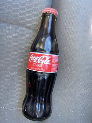 coke a cola glass bottels 6 pack w/case (full) All Same Bottle
