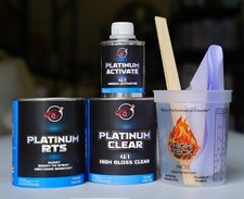 Ford Quart Ready-to-spray Basecoat Paint Clear Coat Kit Auto Pick Your Color