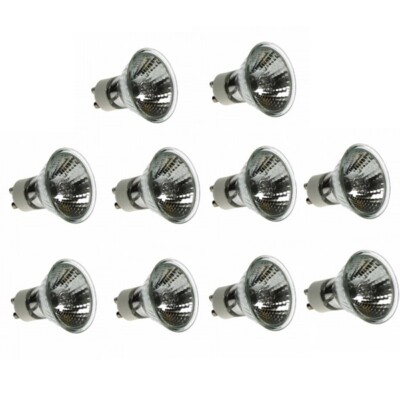10er Pack - 50W GU10 Halogenstrahler (dimmbar)