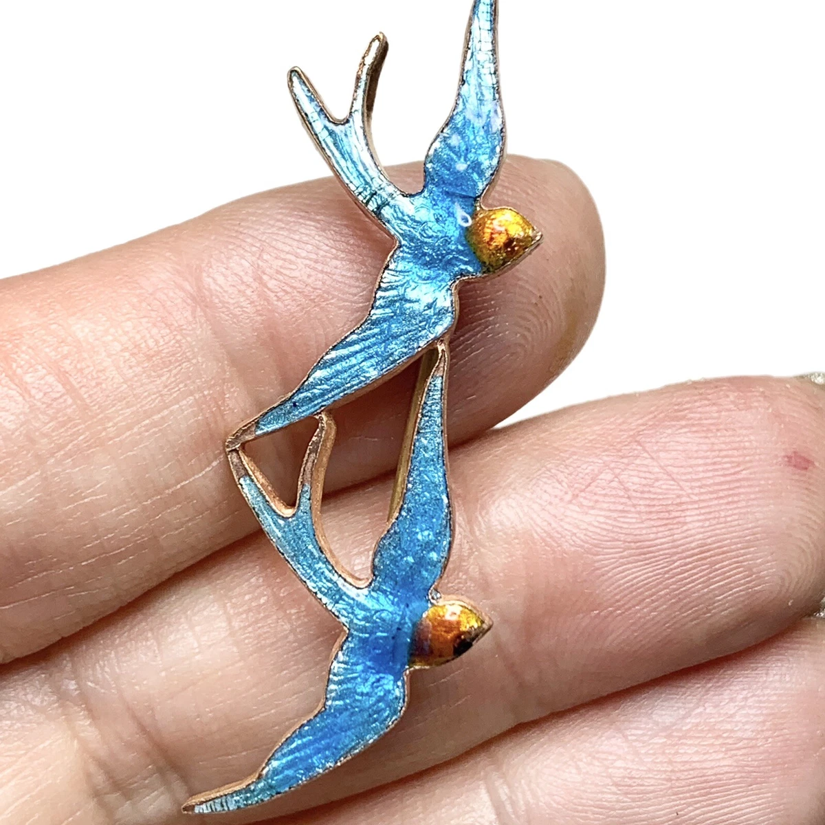 Bluebird brooch best sale