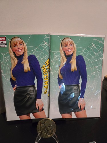 AMAZING SPIDER-MAN #4 MAYHEW 616 Trade Dress & Virgin Variant Set LTD 1000