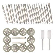 Diamond Grinding Cutting Carving Bit Set For Dremel Rotary Tool stone tile glass