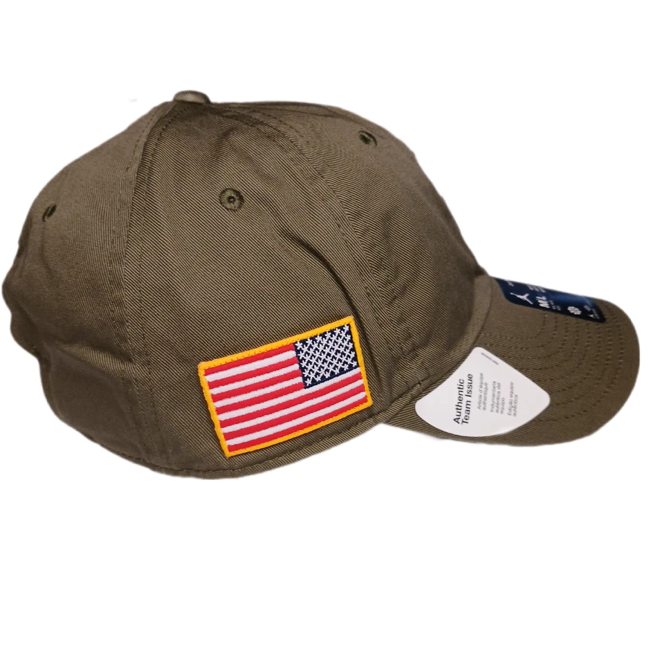 Boné Nike Air Jordan Carolina do Norte salto alcatrão verde militar M/L ajustável - Imagem 4 de 4