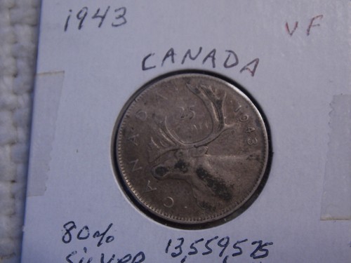 1909 VDB wheat cent two silver Quarters & 1945 mercury silver dime - Picture 7 of 11