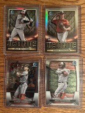 2023 Bowman Chrome Adley Rutschman + Gunner Henderson RC + Icon RC Base