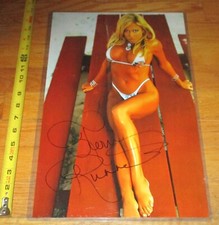 Terri Runnels Wrestling Autographed 11 x 17 Photo Signed COA WWF WWE Marlena WCW