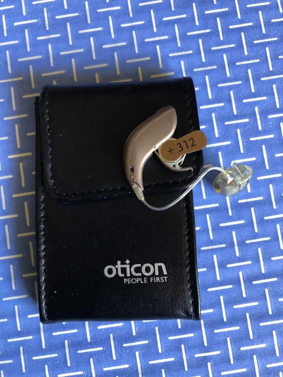 Oticon Nera2 Pro RITE Hearing Aid Left Ear New Batt + Parts