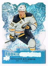2017-18 Upper Deck UD Rookie Breakouts Acetate #RB11 Alexander Nylander 006/100