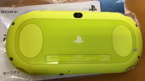 PlayStation PS Vita Wi-Fi Console only Lime green white PCH-2000ZA13 Console - Picture 5 of 6