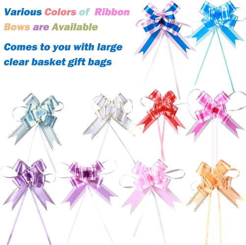 50 Packungen Große Zellophantüten 24" x 30" Klar Zellophan Geschenkkorb Verpackungen Extr - Bild 4 von 5
