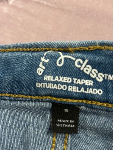 Boys' Stretch Relaxed Taper Jeans- art class - Picture 6 of 8
