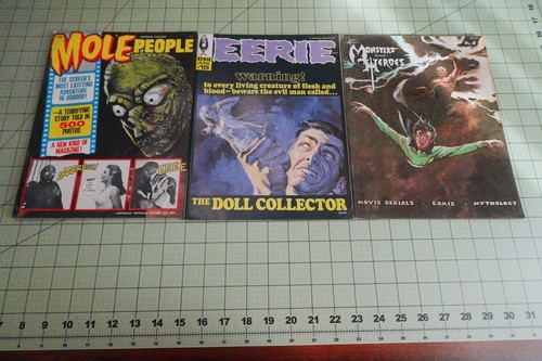 11 Monster Horror Magazines Famous Monsters Monster World - Picture 5 of 8