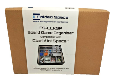 Folded Space FS CLKSP - Board Game Organiser - Compatibel mit Clank ! - Neu OVP