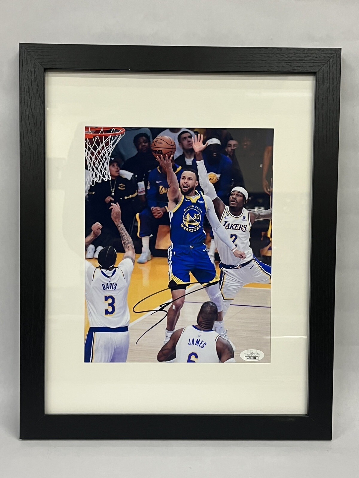 Stephen Curry Autographed Signed Golden State Warriors 8x10 Photo, JSA 