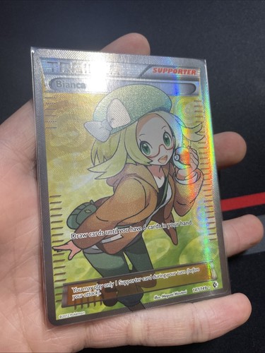 Pokemon Card - Bianca Full Art 147/149 Ultra Rare - BW Boundaries Crossed - LP - Picture 5 of 8