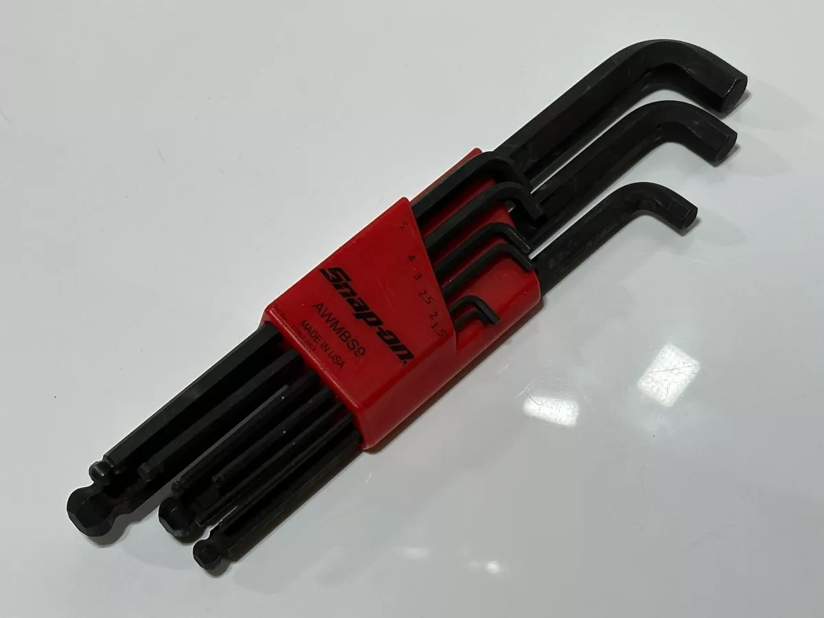 Snap on metric allen wrench set discount