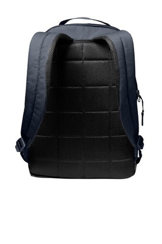 Nike Brasilia Medium Backpack, Navy, Padded, Water Resistant, Up to 15" Laptop - Picture 2 of 4