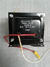 Executone PS-50 Transformer Class 2  24V 75 V.A. Max Load