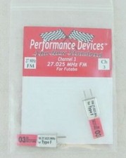 Futaba 27Mhz FM Crystal Set - EUR CH 03 27.025Mhz