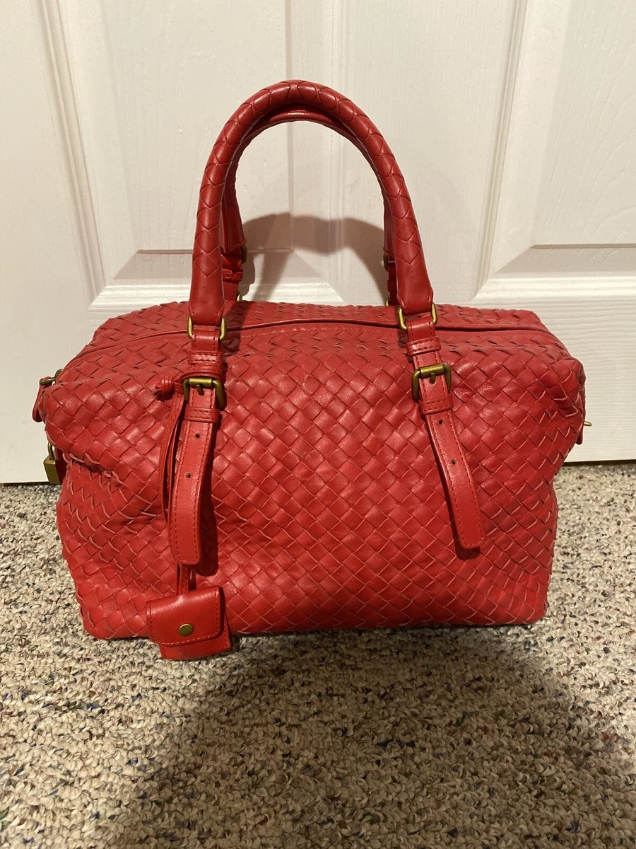 Bottega Veneta Intrecciato Leather Handbag