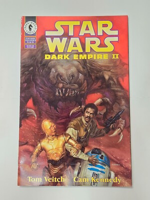STAR WARS DARK EMPIRE 2 #5 OF 6 NEAR MINT DARK HORSE COMICS DAVE DORMAN 1995