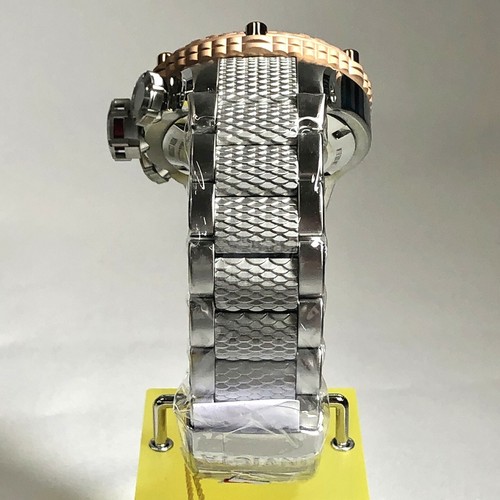 INVICTA 31573 SUBAQUA NOMA VI PARA HOMBRE 51.2MM ESFERA NEGRA TONO ROSA ACERO INOXIDABLE - Imagen 4 de 5