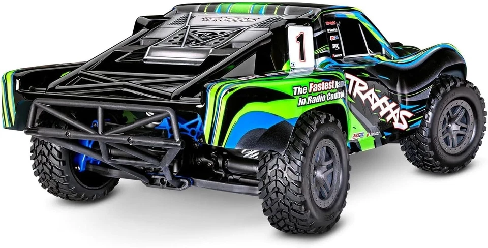 TRAXXAS Slash 4x4 grün RTR BL-2S Brushless ohne Akku/Lader 1/10 Short-Course - Bild 2 von 3