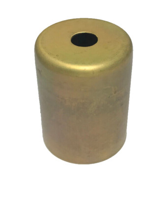 New 2'' Raw Brass Lamp Socket Cup For Medium Base Sockets, 1 1/2'' Dia. #SC661U