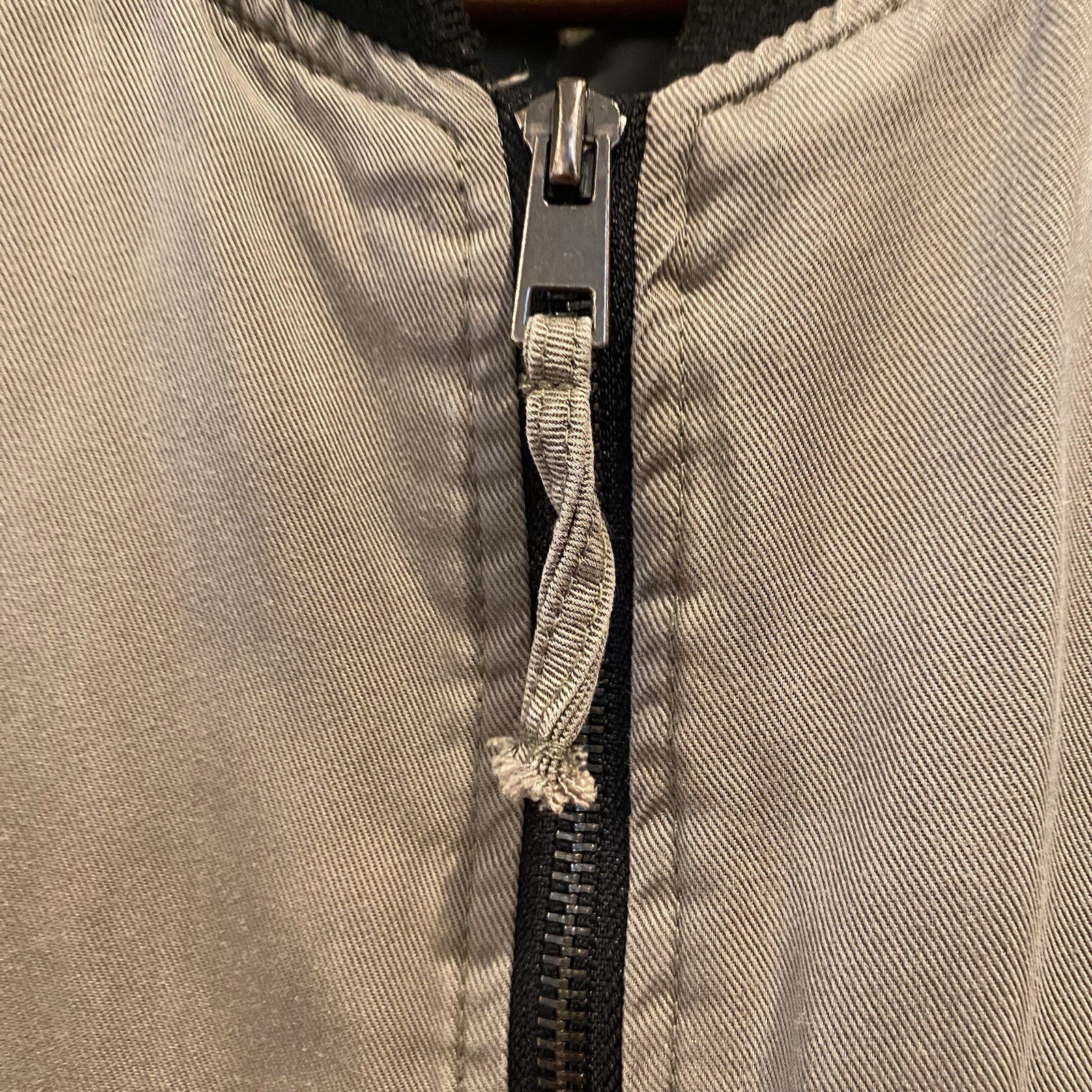 Cielo Basic Bomber Jacket Women Large Olive Green… - image 7