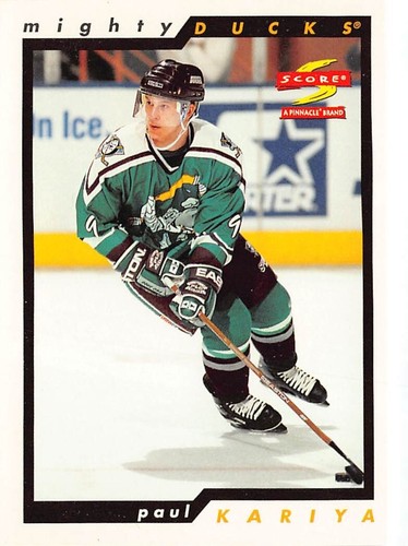 Lote de 12 tarjetas Paul Kariya ** Lote 1 ** (SOLO RESIDENTES CANADIENSES) - Imagen 12 de 12