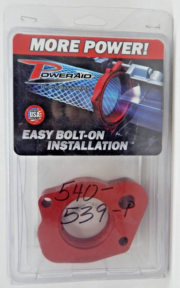 Корпус дроссельной заслонки Airaid 540-539-P PowerAid 1994 - 1999 Mitsubishi Eclipse - Изображение 2 из 3