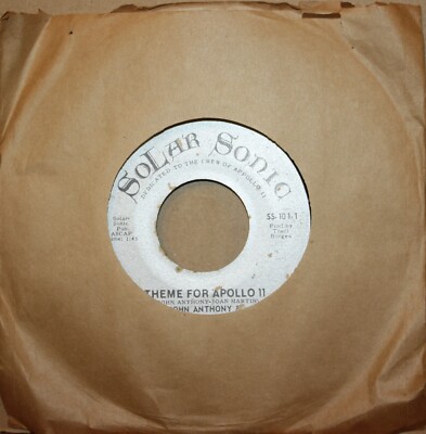 JOHN ANTHONY & SATURN EXP. *Theme Apollo* TEL-STAR Surf Rock 45 SOLAR SONIC 101
