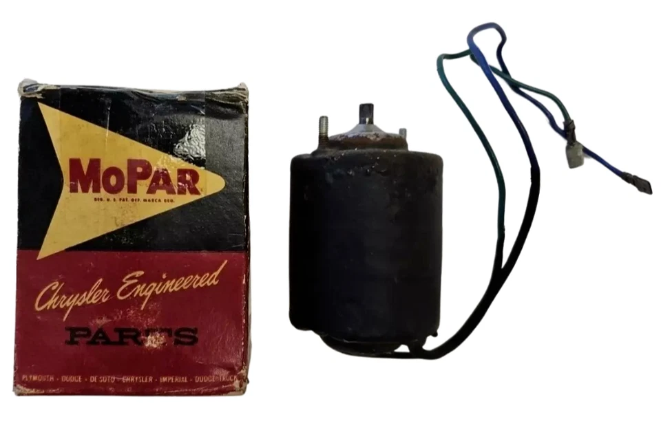 Dodge Plymouth DeSoto Chrysler 1956-1958 motor de antena de radio eléctrico 1753520 nuevo en stock Foto 2 de 4