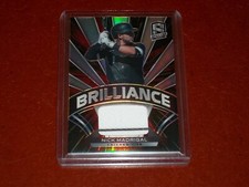 2021 Panini Spectra Brilliance Materials Jersey Hyper 48/75 Nick Madrigal