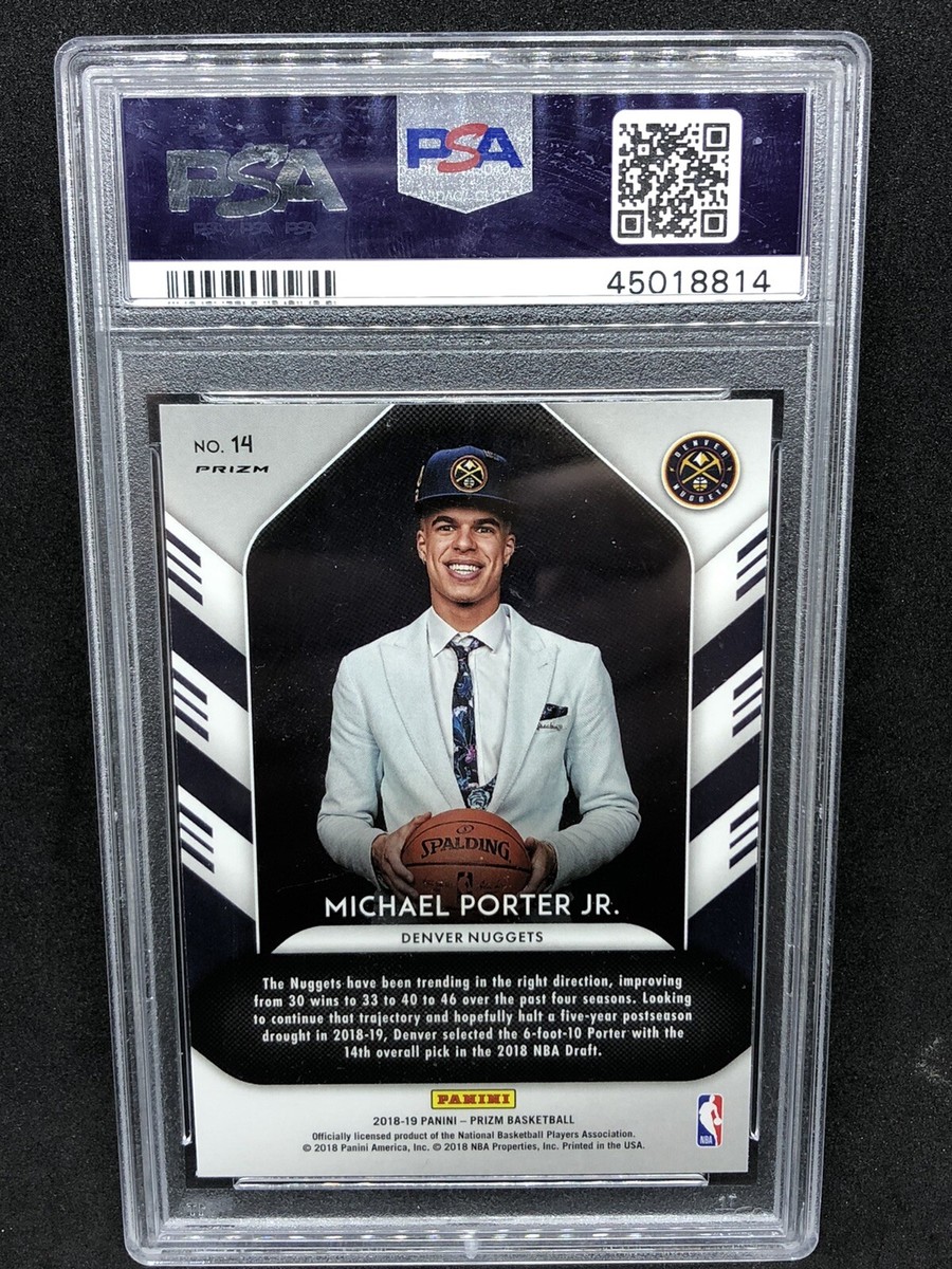その他 PSA10 Lottery Michael Porter Jr. SP NBA 2018 Panini Prizm Michael Porter Jr. LUCK/LOTTERY-FAST BREAK