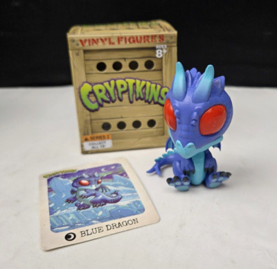 Cryptozoic Cryptkins Blue Dragon Series 2 In Box With Card