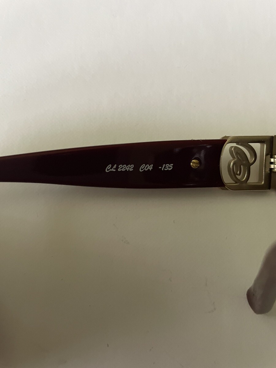 Chloe CL2242 Sunglasses C04 135 Red Gold Frames Made In  display picture 1
