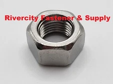 M12-1.25 Reverse / Left Hand Fine Thread Stainless Nut M12x1.25 Nuts 12mm x 1.25