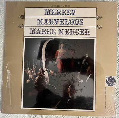 MABEL MERCER Merely Marvelous 1960 Atlantic Stereo SD 1322 SEALED!