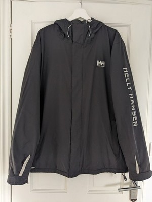 Helly Hansen Mens XL Black Insulated Waterproof Ski Jacket