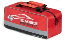 General Medi Car Roadside Emergency Kit, Car Road Safety Zippered Kit with Jumpe