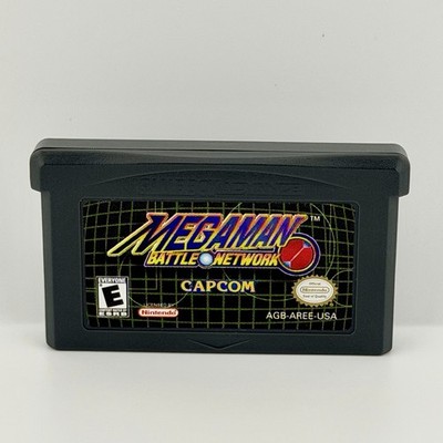 Mega Man Battle Network 1 GBA Nintendo Game Boy Advance Handheld Authentic Saves