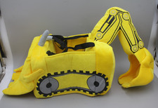 I Want To Be Excavator Toddler Costume Very Nice Missing Hard Hat Construction