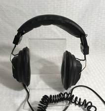 CALIFONE 068AV HEADPHONES / BLACK / SWITCHABLE STEREO - MONO / COILED CORD