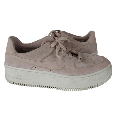 Nike Air Force 1 Platform Womens Sneakers Shoes Sneakers Size 8.5 AR5339-201