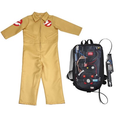 Ghostbusters Cosplay Kostüm Set Kinder Erwachsene mit Proton Pack Halloween