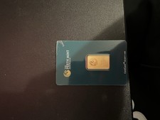 The Perth Mint 10g Gold Bar Green Card - Sealed 3034.77 per troy oz