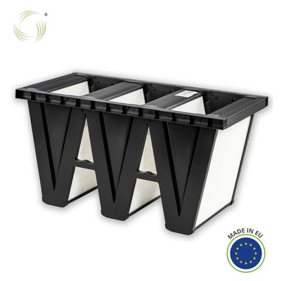 Kompaktfilterzelle, 287 x 592 x 292 mm, ISO ePM10 60% (M5), WOLF TROX LINDAB uvm